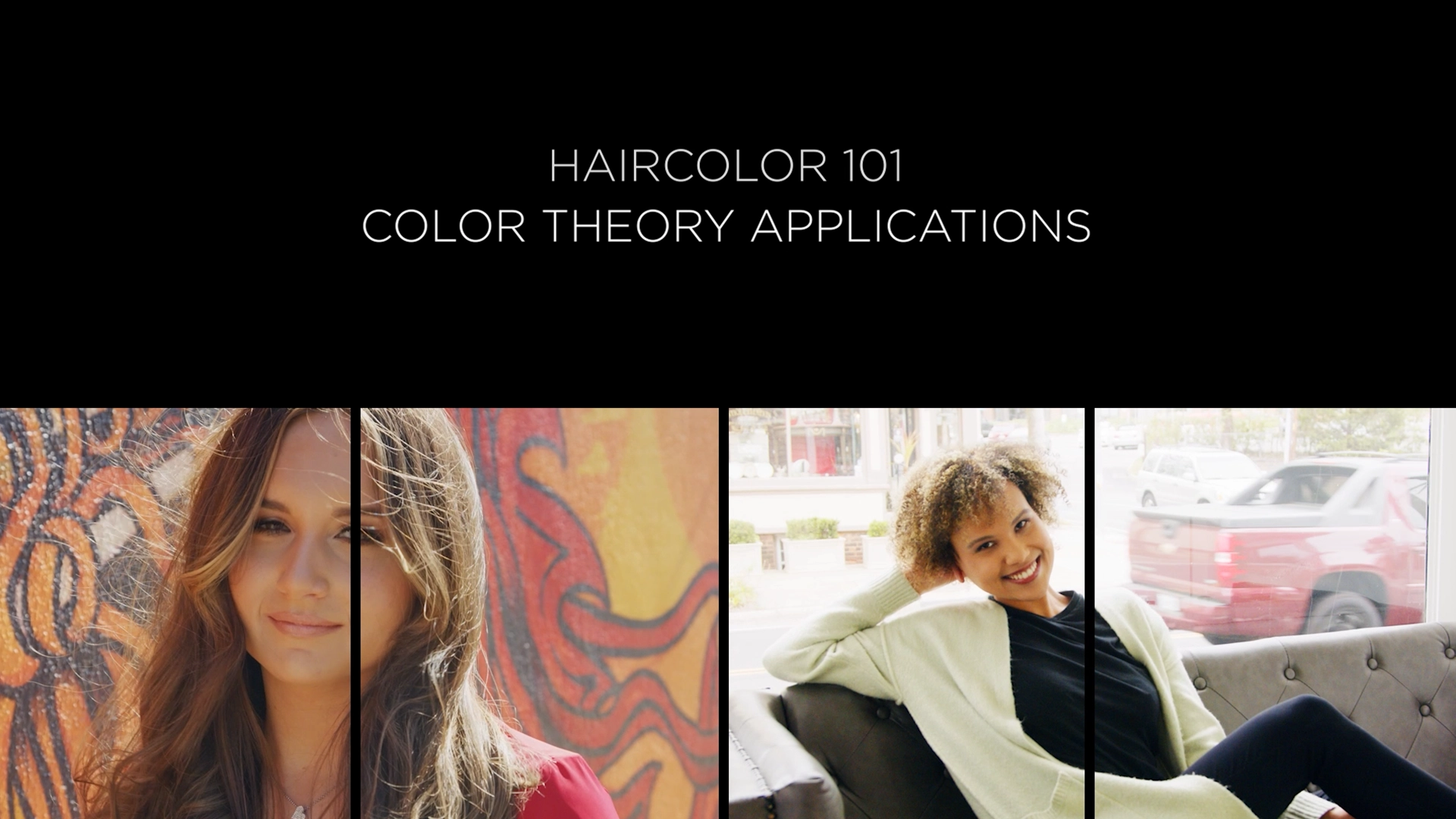 Hair Color Theory Applications splash screen